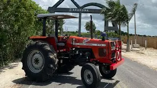 Trator 275, 2004 modelo advanced, no ponto de trabalhar com apenas 4.000 horas