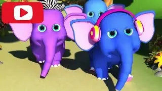 Ek Mota Hathi | Hindi Rhymes for Kids | Nursery Rhyme Song