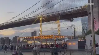 Two dead after Mexican naval ship crashes into Brooklyn Bridge