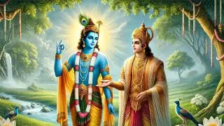 भगवान श्रीकृष्ण अर्जुन को जीवन , धर्म, कर्म और भक्ति का ज्ञान देते हैं#Ram Bhajan # youtube shorts #