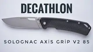 Solognac Axis Grip V2 85 Avcı Çakısı. Decathlon Yine Yerinde ve Güzel Ürün Yapmış.