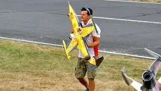 RC STARFIGHTER F-104 G SCALE MODEL EDF JET DEMO FLIGHT / Jetpower Fair 2016