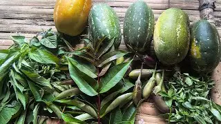 Jungle sabji kaise banete hai | Wild vegetable recipe| Village Life | Arunachal Pradesh 