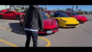 Saturn Drives Pt2. Toronto Premier Exotic Car Club. Lamborghini SVJ, Ferrari SP90, Margan Aero,