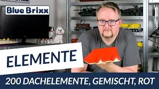 Bauen mit BlueBrixx - Dachelemente als Zubehör-Sets