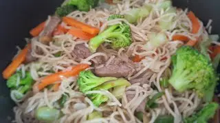 Cómo hacer Chow mein a mi estilo