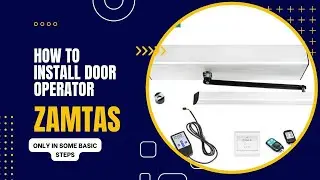 Heavy Duty swing door operators for industrial metal doors upto 200kg per leaf