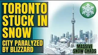 Toronto Just Got Buried By a Blizzard That Shut Everything Down