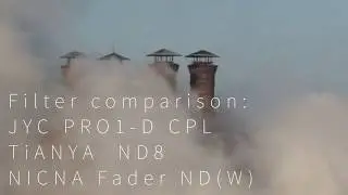 Filters comparison Nicna Tianya JYC