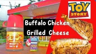 BUFFALO CHICKEN GRILLED CHEESE RECIPE FROM DISNEY WORLD TOY STORY LAND