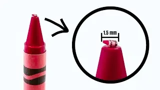 How I Made The Worlds Smallest Crayon