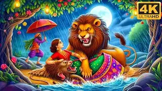 Telugu stories for kids:-🦁 The Lion in Love: An Aesop's Fable With a BRUTAL Twist! ❤️