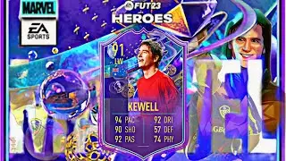 THE LAST UPGRADE?!👀🇦🇺 - UPGRADED 91 RATED FANTASY FUT HEROES HARRY KEWELL PLAYER REVIEW - FIFA 23