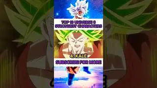 top 10 UNIVERSE 6 strongest characters (genuine) #dragonballsuper #universe6