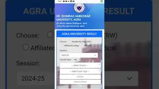 Agra result 2025 | dbrau result 2025 how to see | agra university result how to see | ba bsc