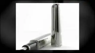 Waterman Exception Solid Sterling Silver Fountain Pen - Fullfederhalter - Pluma - 89580 - S0729000