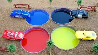 Learn Colors with Disney Cars Lightning Mcqueen for kids Children Toddlers