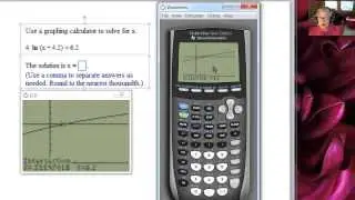 Numerical Analysis of Logarithmic Equation - captioned