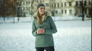 Twentyfour Finse Anorakk Matt Gr&oslash;nn