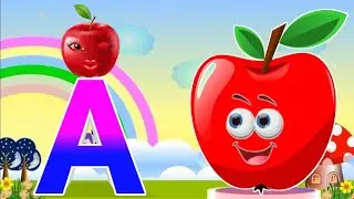 Phonics Song 2 with TWO Words in 3D - A For Airplane - ABC Alphabet Songs with Sounds for Children 