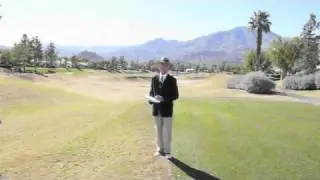 Phil Cox, first tee announcer at the 2011 Bob Hope Classic.mov