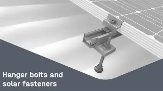 Installation demo: Hanger bolts and solar fasteners