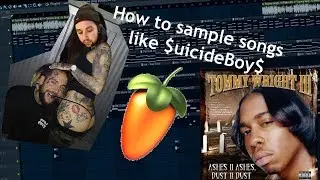 How to sample OTHER SONGS like $uicideBoy$ | $uicideBoy$ Trap Beat Tutorial