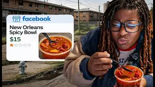 I Ate Food From Facebook Marketplace in New Orleans 😳