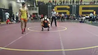 184lbs Nathan Haas (Nebraska) vs Garrett Cornwell (Doane)