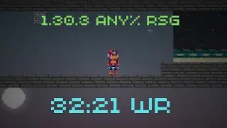 mine blocks 1.30.3 any% rsg former world record - 32:21