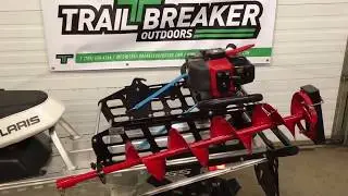 Sportsman Snowmobile Rack Ice auger cargo rack, Linq mount, T channnel mount