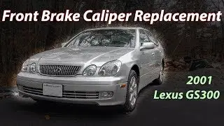 Replacing Front Brake Caliper 97-05 Lexus GS300