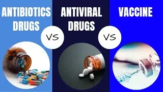 Difference between Antibiotics Drugs, Antivirals Drugs and Vaccine | Pharmaceuticals | Medicines