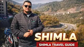 Shimla Ki Solo Ride via Chandigarh, Solan | Latest Vlog | Shimla Snowfall Today