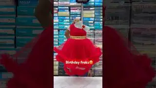 Birthday party wear froks😍 #girls #birthday #partywear #onlineshopping #kidsfashion #fashion