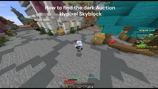 How to find the Dark Auction in Hypixel Skyblock