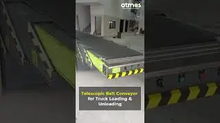 Telescopic Belt Conveyor | Faster Truck Loading & Unloading | Save Time & Labor | Atmos Systems