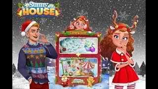Merge Manor Sunny House :🎄 Holiday-Express (Golden Ticket) Ep.8