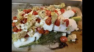 Fennel Infused Cod #codwithfennel