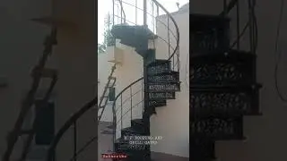 #mettal #fabrication #cost #iron #spiral #steps