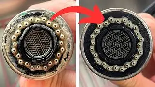 How to Clean a Kitchen Faucet Spray Head