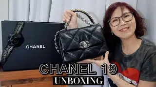 [Eng Sub] Chanel 19 Unboxing 👜 🎁  | 香奈儿 19开箱
