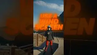 Stop wind noise when recording outside with this! 💨