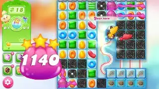 Candy Crush Jelly Saga Level 1140 || 3 Stars 🌟🌟🌟