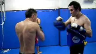 Team Posse - Jae Hyun So.Kick Mitt training