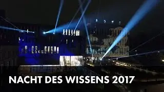 Lichtshow // Campus Finkenau // Nacht des Wissens 2017