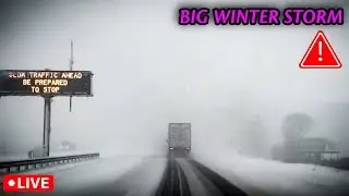 MICHIGAN WINTER STORM DAY 2 - AS IT HAPPENED LIVE