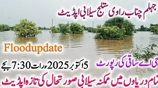 High flood level alert by ffd دریاوں میں اونچے درجے کے سیلاب  کا الرٹ جاری