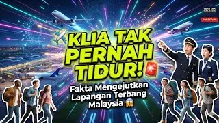 🚨 “KLIA Tidak Pernah Tidur! Ini Fakta Mengejutkan Lapangan Terbang Malaysia”