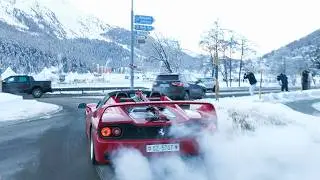 The ICE St. Moritz 2026 LEAVINGS - 3x Vitesse, R390 GT1, 911 GT1, Miura SV, Vivant, Zonda C12